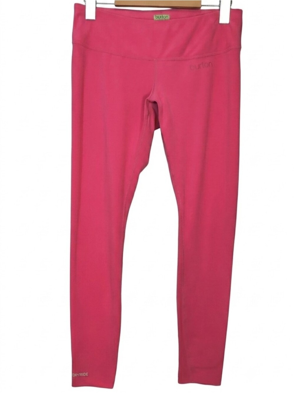 Burton DRYRIDE Pink Midweight Base Layer Leggings Womens Size XS Performance
